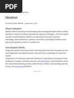 Ideation Definition