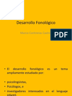 Desarrollo Fonológico