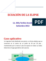 Ecuacion de La Elipse