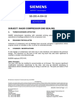 Advisory: Subject: Na295 Compressor End Sealing