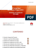 Estandar de Instalacion - MW Long Haul 2019 v.2