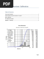 Solo & Momentum: Calibration: Table of Contents