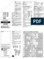 Instruction Manual: Light Meter Series