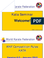 WKF Kata Seminar Version 9.0 PDF