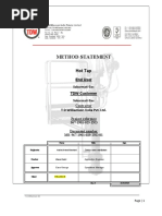 Method Statement: Hot Tap