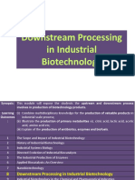 TOPIC 8 Downstream Processing in Industrial Biotechnology