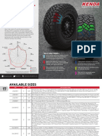 Kenda kr601 Spec Sheet PDF