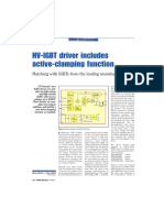 HV Igbt Includes Active Clamping