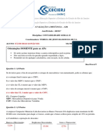 Ad1 - Contabilidade Geral 2