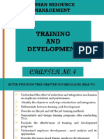 Training and Development