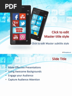 Social Media Windows Phone Template 00011