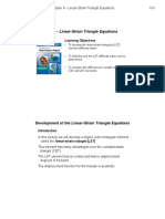 Chapter 8 - Linear-Strain Triangle Equations: Learning Objectives