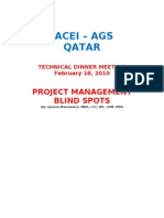 PROJECT MANAGEMENT BLIND SPOTS V 1.0