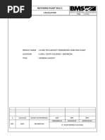 Silo Cement Calculation