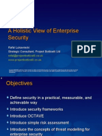 A Holistic View of Enterprise Security