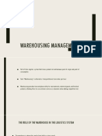 Warehouse Management