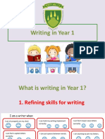 Writing in Year 1