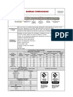 Ficha Tecnica Barras Corrugadas