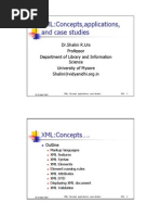 XML:Concepts, Applications, and Case Studies