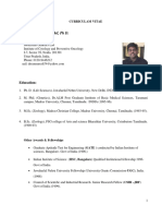 R. Suresh Kumar. M Phil, PH D.: Curriculam Vitae