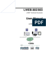 LWEB-802 - 803 User Manual