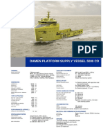 Damen Platform Supply Vessel 5000 CD