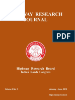 IRC Highway Research Journal January-June 2018 PDF