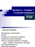 Module II - Chapter 1 Computer Hardware