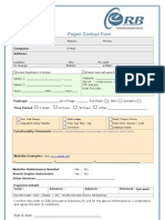 CRB Orderform