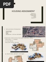 Housing Assignment: Submitted By: Vanshika Dogra A1904016046 B.Arch Semester 7