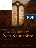 The Genesis of Neo-Kantianism PDF