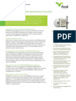 Aviat CTR 8380 All - Outdoor Microwave Router Data Sheet - Sept 2015