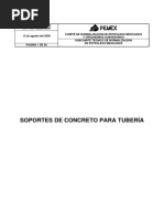 Nrf-139-Pemex-2006 (Soportes de Concreto para Tubería) PDF