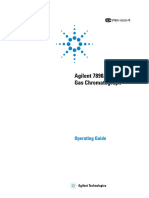 Agilent 7890A Gas Chromatograph: Operating Guide