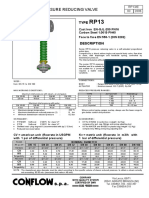 Steam Pressure Reducing Valve