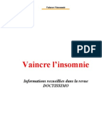 Vaincre L'insomnie