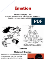 Emotion: Naveen Kashyap, PHD Indian Institute of Technology Guwahati Email: Naveen - Kashyap@Iitg - Ac.In