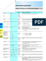 Formules D'lectrotechniques