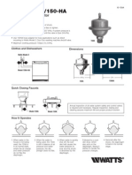 Series 150A/150-HA Installation Instructions