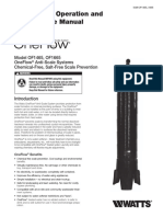 Model OF1465, OF1665 OneFlow Anti-Scale Systems Installation Instructions