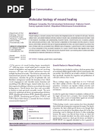 Molecular Biology of Wound Healing: Ental Science - Short Communication