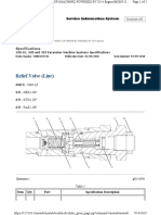 Relief Valve (Line) : Specifications