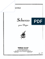 Duruflé Scherzo PDF