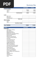 Business Startup Costs