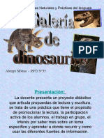 Proyecto Galería de Dinosaurios