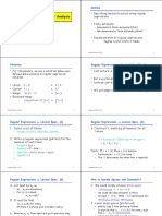 Implementation of The Regular Expression