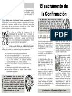 El Sacramento de La Confirmación PDF