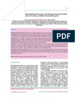 Characteristics of Maxillofacial Fractures Resulting From Road Traffic Accidents at Dr. Hasan Sadikin General Hospital