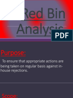 Red Bin Analysis