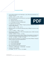 Multiple-Choice Questions On Pressure in Fluids